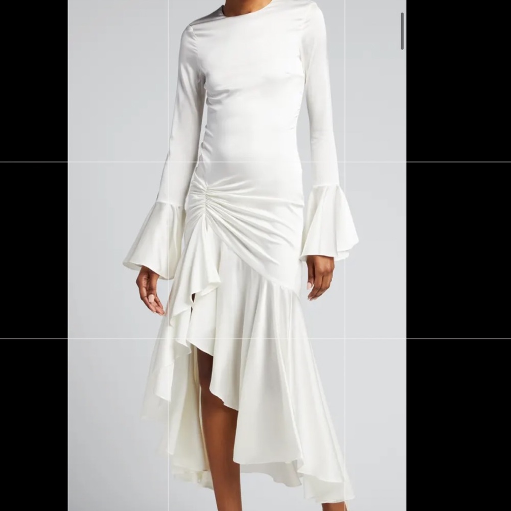 Caroline Constas Monique Midi Dress